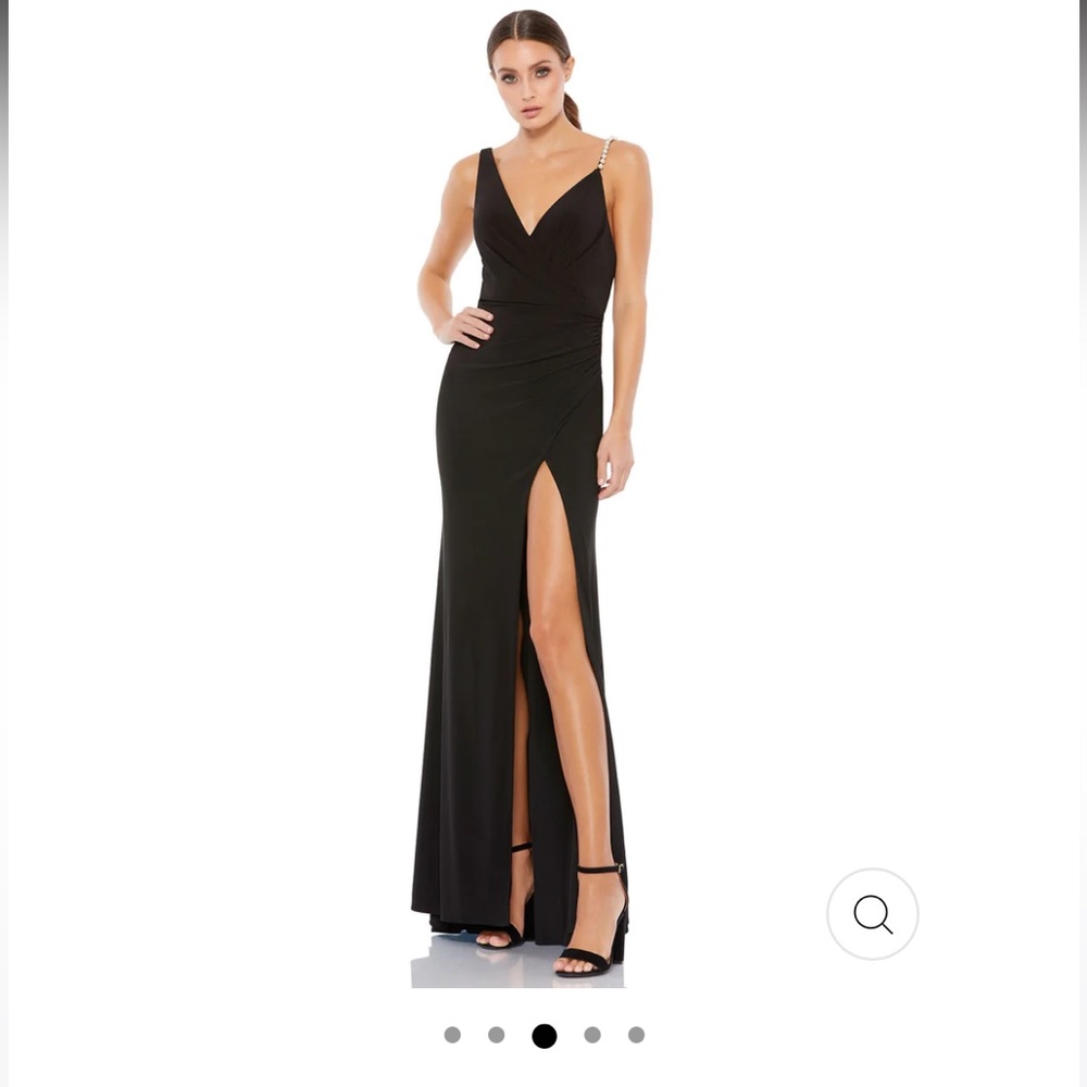 Mac Duggal Black Maxi Dress